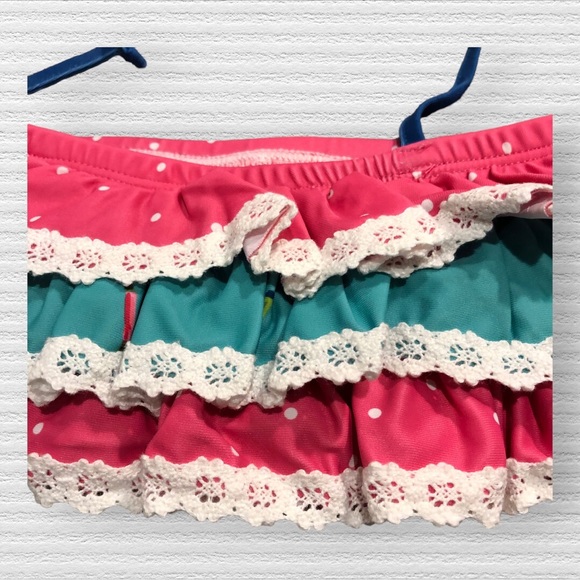 SweetHoney | Milly Frilly Crop | Match Point | Swimsuit - Picture 3 of 5